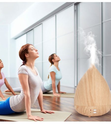 Free image/jpeg, Resolution: 1200x1200, File size: 134Kb, oobest Wood Grain Essential Oil Diffuser Humidifier-300ML Diffuser Cool Mist Humidifier Air Purifier Use with...